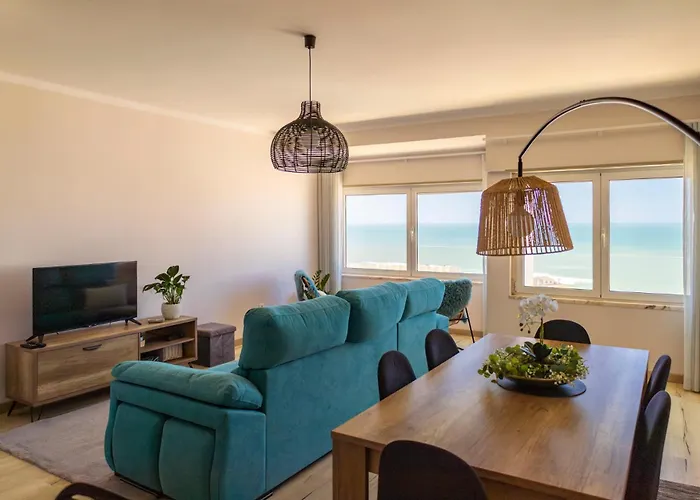 Blue House In Santa Cruz With Sea View